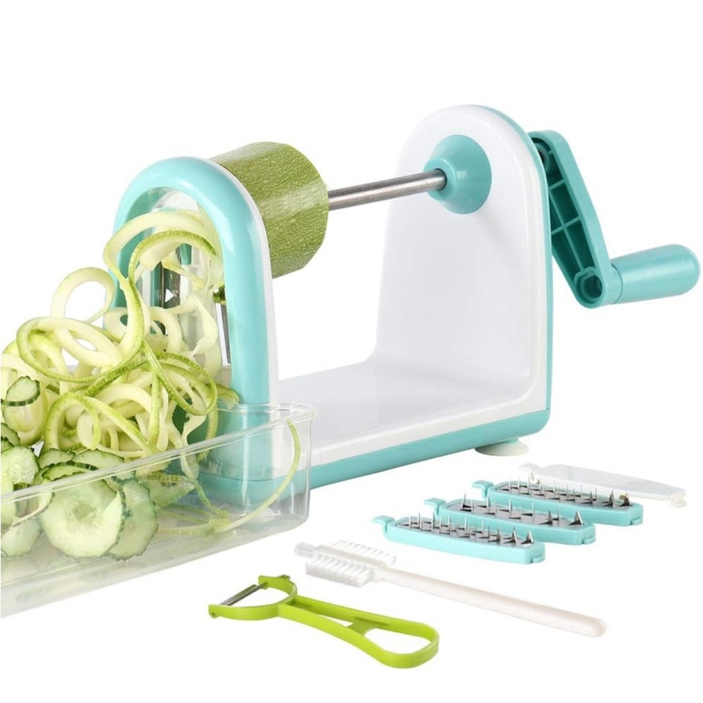 Spiral Vegetable Slicer with Blades